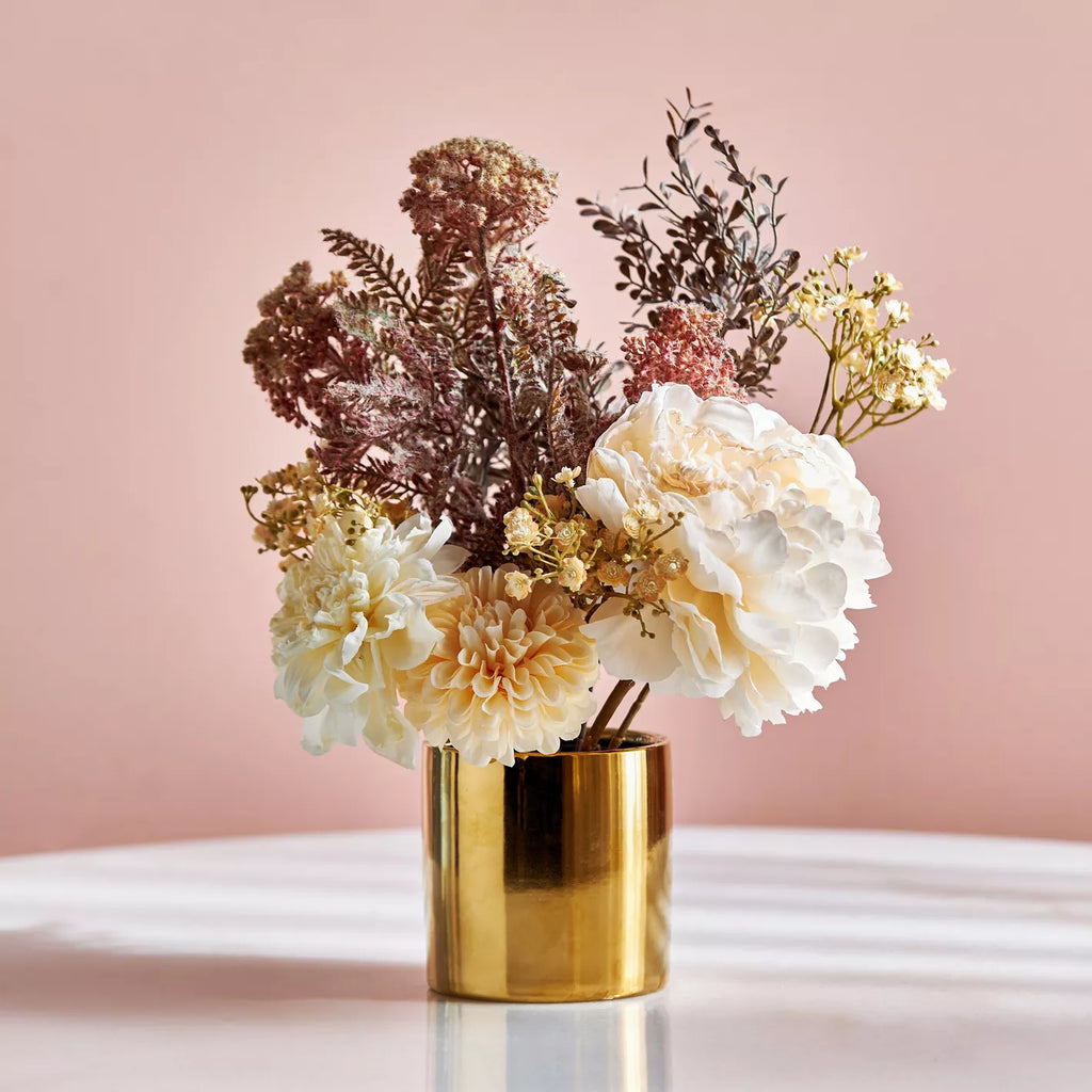 Nitid Chaplet Mixed Flower with Pot - 43 cm