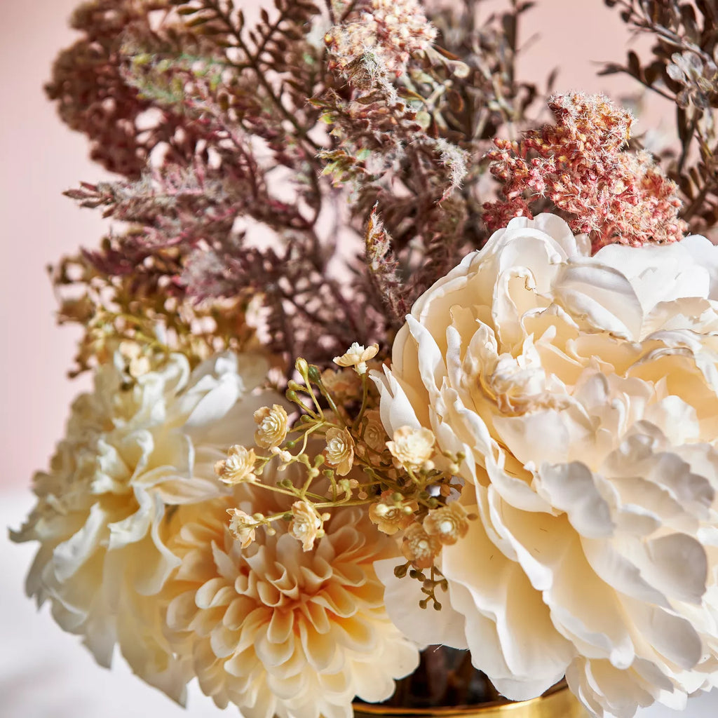 Nitid Chaplet Mixed Flower with Pot - 43 cm