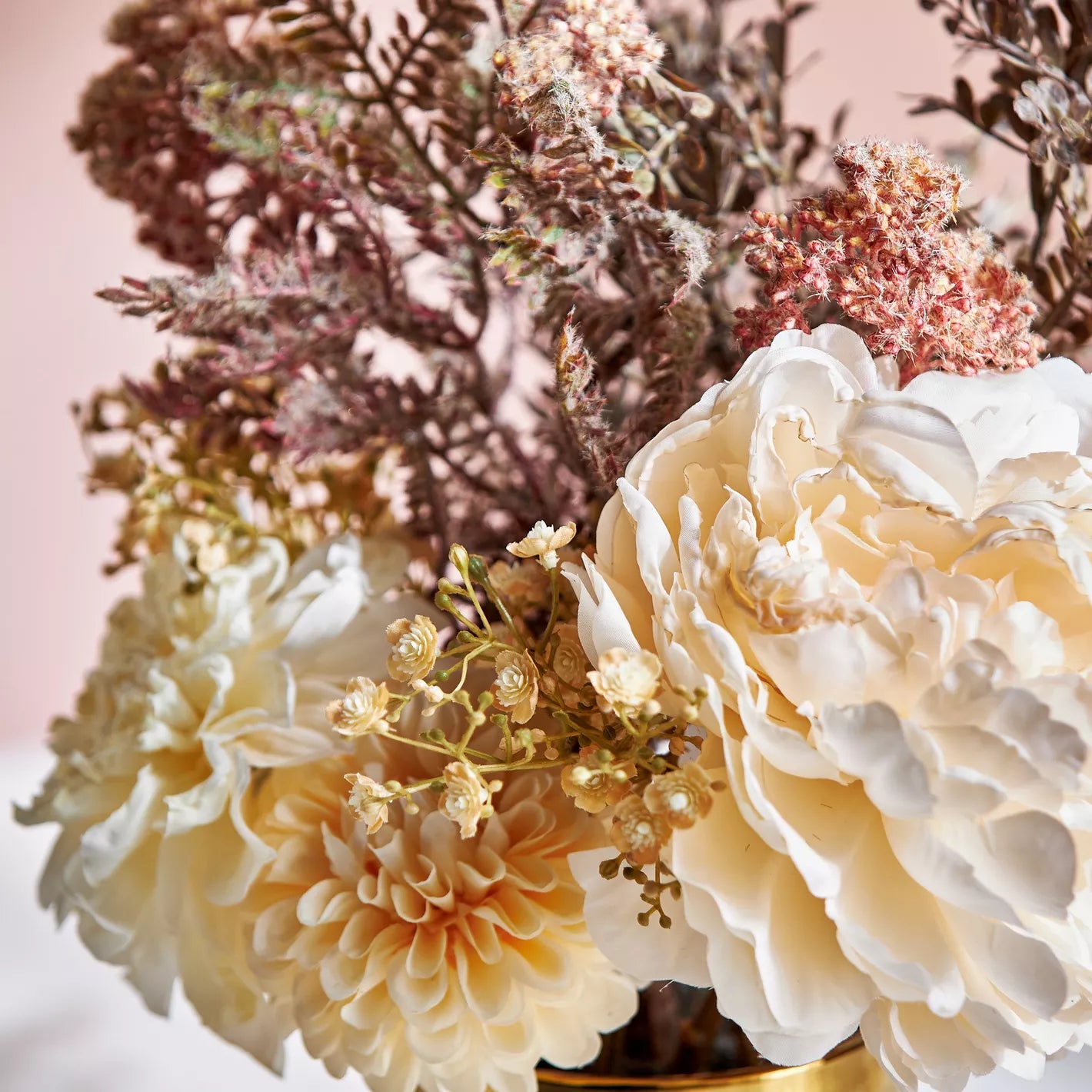 Nitid Chaplet Mixed Flower with Pot - 43 cm