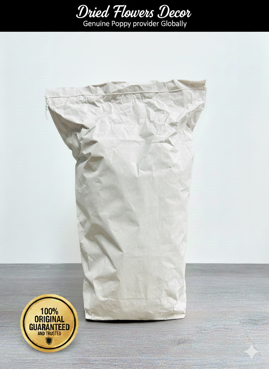 Premium Seedless White Poppy Pods – 800gm | Fresh, Clean & Ready to Use